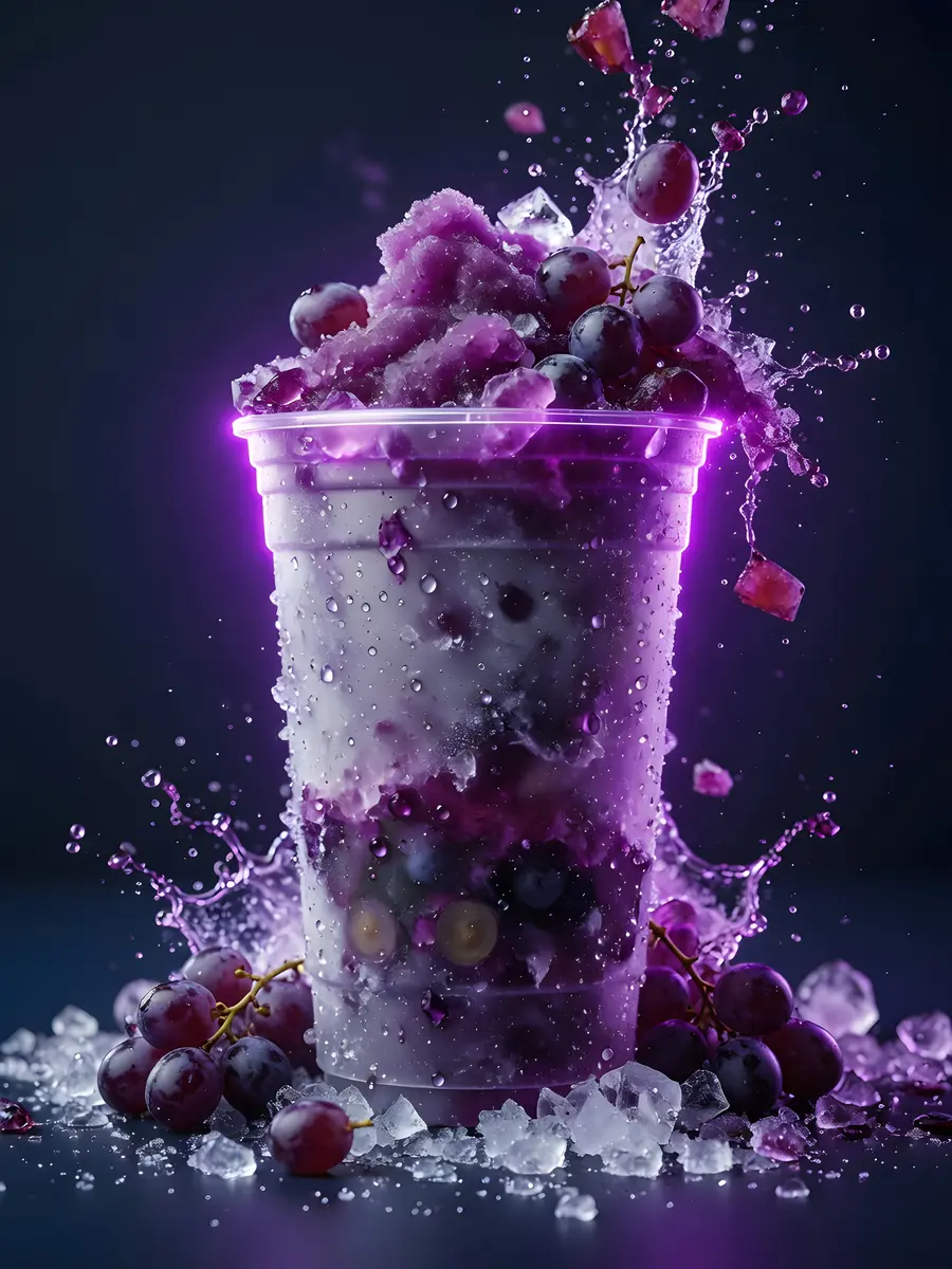 Grape Avalanche slushi